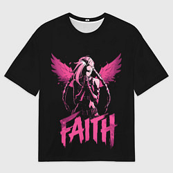 Футболка оверсайз мужская Джинкс ангел - Аркейн, цвет: 3D-принт