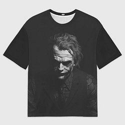 Мужская футболка оверсайз Хит Леджер - Джокер