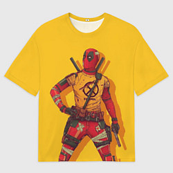 Мужская футболка оверсайз Deadpool - Wade Wilson