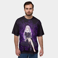 Футболка оверсайз мужская Сателла Re:Zero, цвет: 3D-принт — фото 2