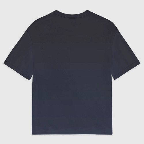 Мужская футболка оверсайз Джинкс сияние / 3D-принт – фото 2