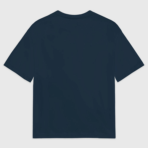 Мужская футболка оверсайз Red demon Oni / 3D-принт – фото 2