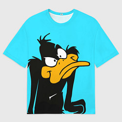 Футболка оверсайз мужская Даффи Дак, цвет: 3D-принт
