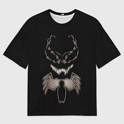 Футболка оверсайз мужская Venom in the dark, цвет: 3D-принт