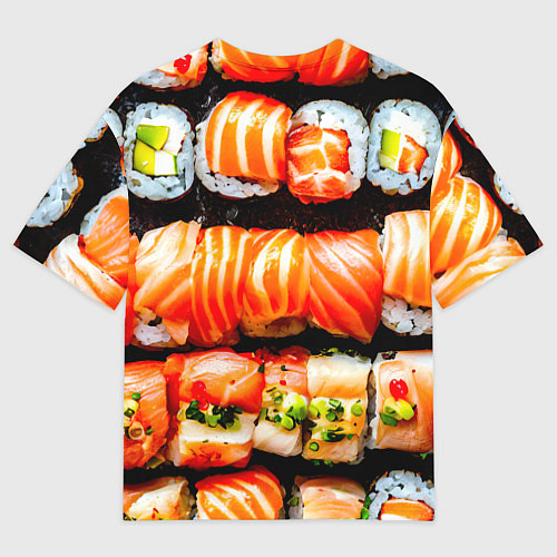 Мужская футболка оверсайз Сет роллов / 3D-принт – фото 2