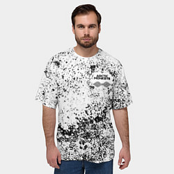 Футболка оверсайз мужская Arctic Monkeys - Графический хаос, цвет: 3D-принт — фото 2