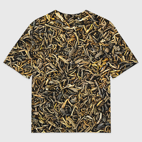 Мужская футболка оверсайз Чай / 3D-принт – фото 2