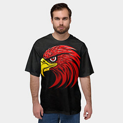 Футболка оверсайз мужская Атланта Хокс, цвет: 3D-принт — фото 2