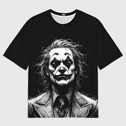 Мужская футболка оверсайз Joker - clown