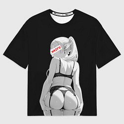 Мужская футболка оверсайз Frieren sexy - Sousou no frieren