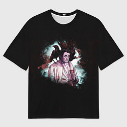 Футболка оверсайз мужская Wednesday, цвет: 3D-принт