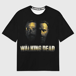 Футболка оверсайз мужская Ходячие мервецы, цвет: 3D-принт