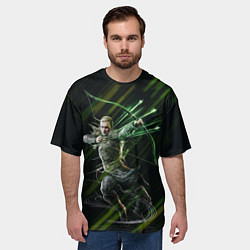 Футболка оверсайз мужская Леголас - Властелин колец, цвет: 3D-принт — фото 2