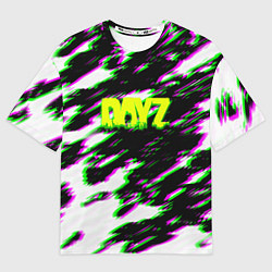 Мужская футболка оверсайз Dayz кислотные краски