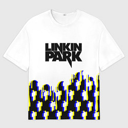 Мужская футболка оверсайз Linkin park human