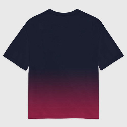 Мужская футболка оверсайз Counter Strike - neon glow fantasy / 3D-принт – фото 2