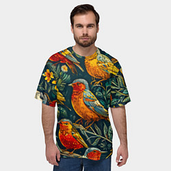 Футболка оверсайз мужская Кукушата, цвет: 3D-принт — фото 2
