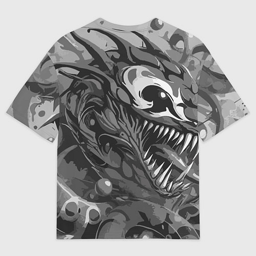 Мужская футболка оверсайз We are Venom - graffiti / 3D-принт – фото 2