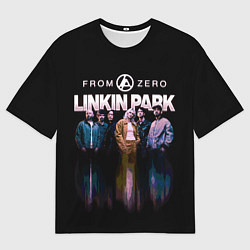 Футболка оверсайз мужская Линкин парк, цвет: 3D-принт