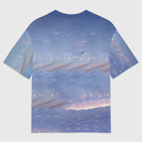 Мужская футболка оверсайз Аниме - магическая битва / 3D-принт – фото 2