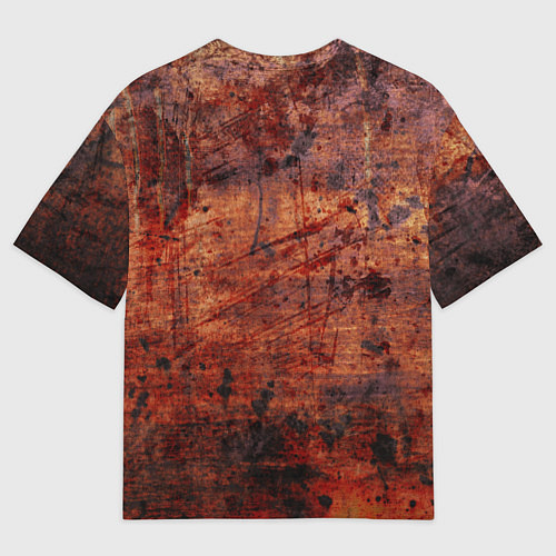 Мужская футболка оверсайз Абстракция - rusty mood / 3D-принт – фото 2
