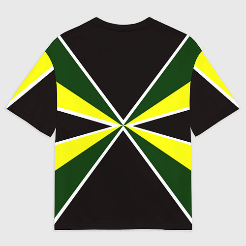 Мужская футболка оверсайз Мотострелковые войска: шеврон без текста / 3D-принт – фото 2