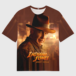 Футболка оверсайз мужская Indiana Jones and the Great Circle, цвет: 3D-принт