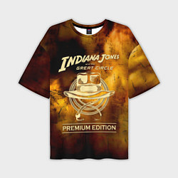 Футболка оверсайз мужская Indiana Jones and the Great Circle, цвет: 3D-принт