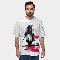 Футболка оверсайз мужская Assassins Creed ninja, цвет: 3D-принт — фото 2