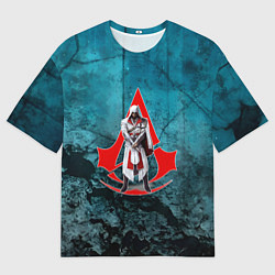 Футболка оверсайз мужская Персонаж Assassins Creed, цвет: 3D-принт