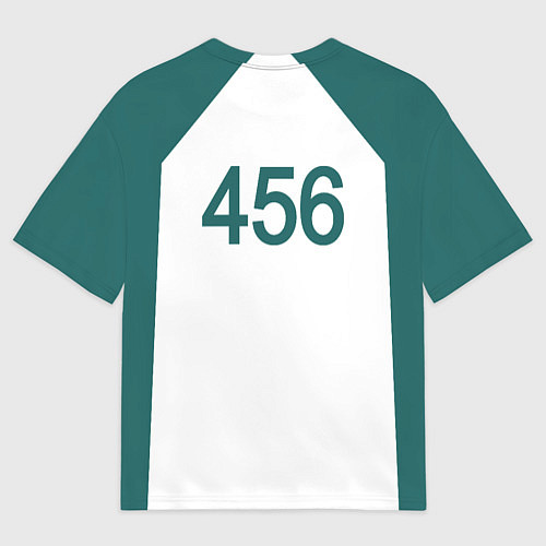 Мужская футболка оверсайз Форма номер 456 / 3D-принт – фото 2