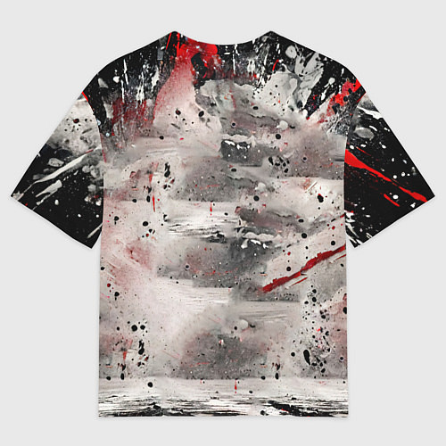 Мужская футболка оверсайз Джеймс Харден с мячом / 3D-принт – фото 2