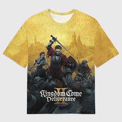 Футболка оверсайз мужская Сражение Kingdom come 2 deliverance, цвет: 3D-принт