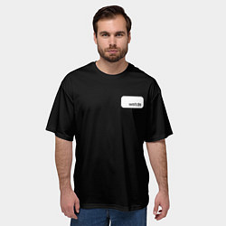 Футболка оверсайз мужская Wanted girl, цвет: 3D-принт — фото 2