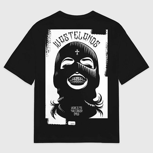 Мужская футболка оверсайз Wanted girl / 3D-принт – фото 2