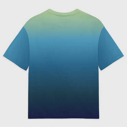 Мужская футболка оверсайз Экстремальный гидроцикл / 3D-принт – фото 2