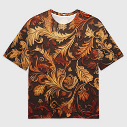 Футболка оверсайз мужская Старый ковер текстура, цвет: 3D-принт