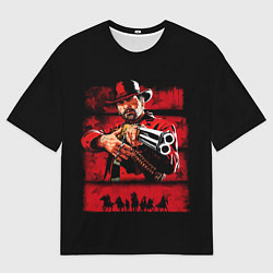 Футболка оверсайз мужская Red Dead Redemption 2, цвет: 3D-принт