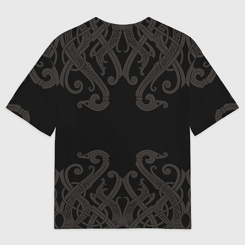 Мужская футболка оверсайз Не бойся если ты один - бойся если ты ноль / 3D-принт – фото 2