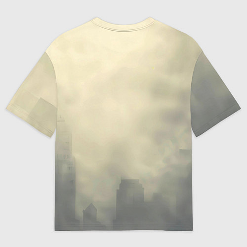 Мужская футболка оверсайз Человек паук в прыжке / 3D-принт – фото 2