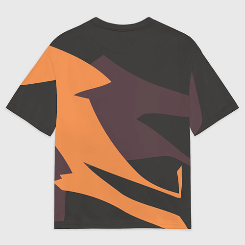 Мужская футболка оверсайз Птичий астронавт / 3D-принт – фото 2