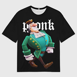 Мужская футболка оверсайз Treasure island - Livsey phonk