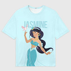Футболка оверсайз мужская Jasmine princess - big pictures, цвет: 3D-принт