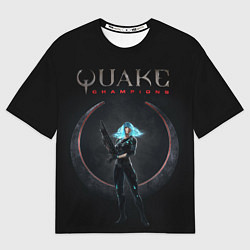 Футболка оверсайз мужская Quake Champions - Nyx, цвет: 3D-принт