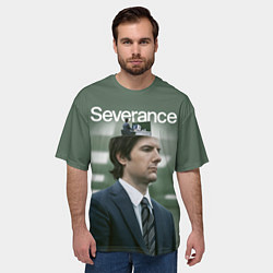 Футболка оверсайз мужская Mark Severance, цвет: 3D-принт — фото 2