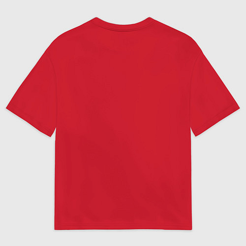 Мужская футболка оверсайз Дэдпул взгляд / 3D-принт – фото 2