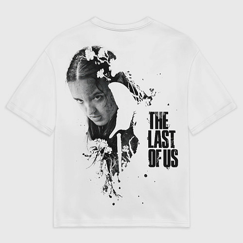 Мужская футболка оверсайз The last of us - Joel and Ellie / 3D-принт – фото 2
