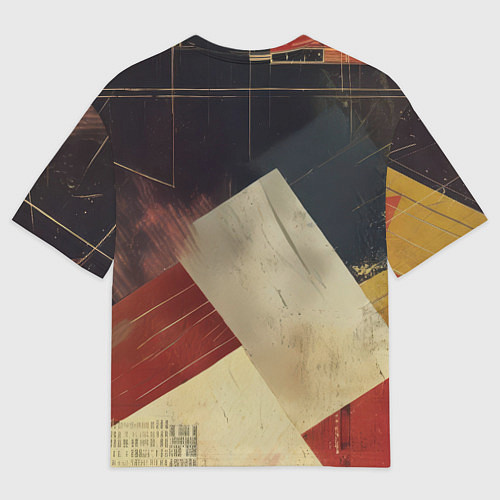 Мужская футболка оверсайз Бэтмен ретро стиль / 3D-принт – фото 2