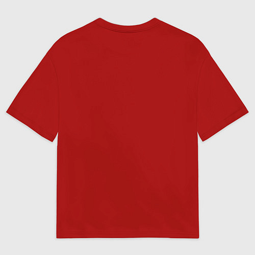 Мужская футболка оверсайз Герб города Самара с козой / 3D-принт – фото 2