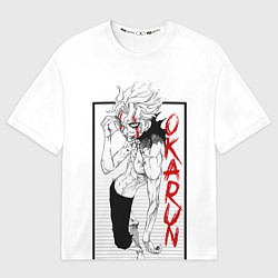 Мужская футболка оверсайз DanDaDan: Okarun